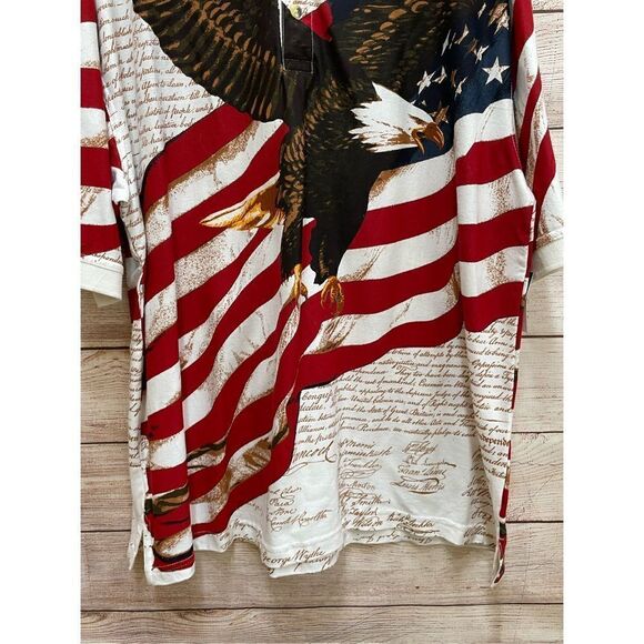 NEW WITH TAGS COTTON TRADERS‎ GRAPHIC SOARING EAGLE SHIRT
SIZE LARGE - Picture 3 of 8